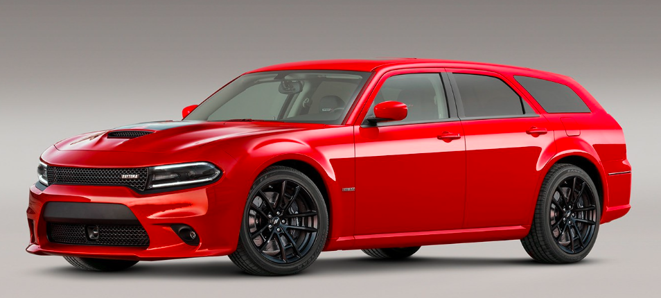 道奇Charger  Hellcat  Wagon打造是我们的宽体车身