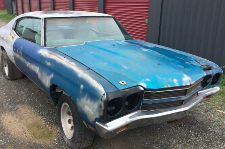 雪佛兰Chevelle Malibu“ Barn Find”是仅有的100辆生产的汽车之一