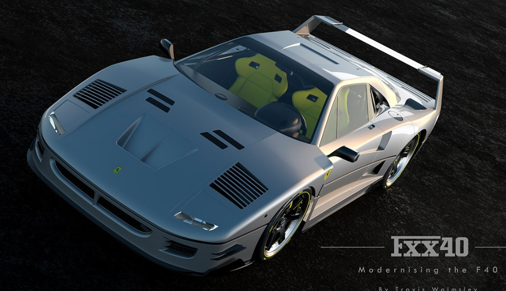 法拉利“ FXX40”赛道式超级跑车