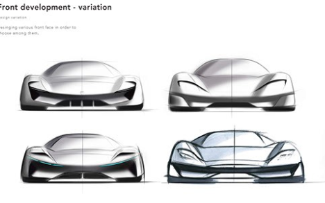 2030保时捷920 Concept设想“超级电动”公路赛车