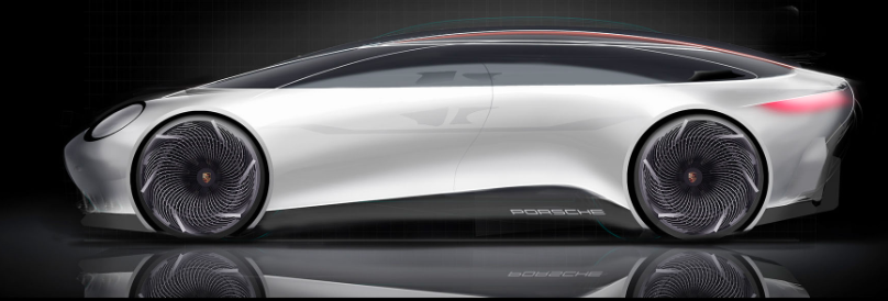保时捷渲染图是酷炫的特斯拉Model X替代品
