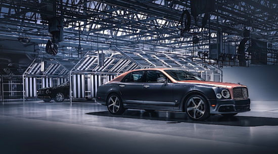 Bentley Mulsanne的十年生产和7,300辆投产