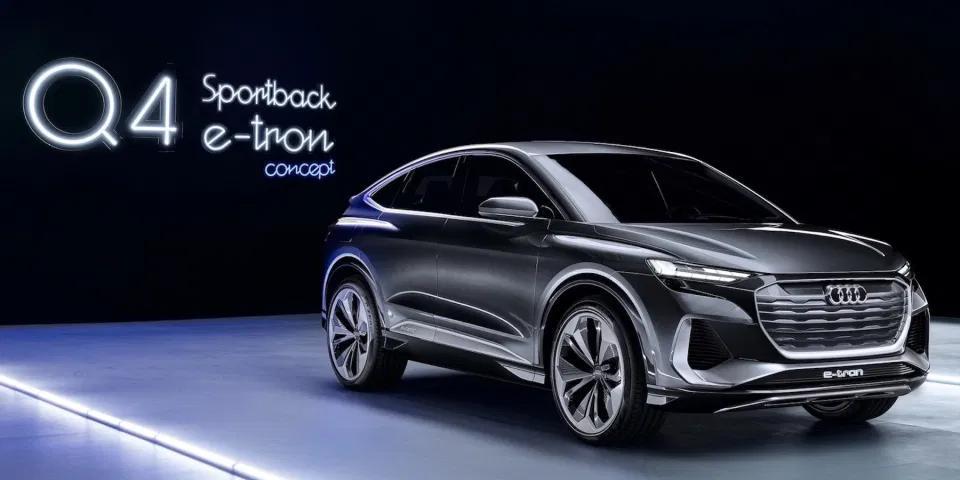 奥迪以概念车形式展示Q4 Sportback e-tron