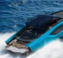 兰博基尼的新型63机动游艇是海上超级跑车