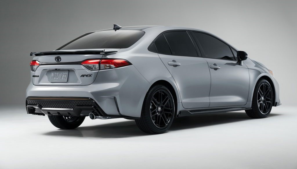 2021 Toyota Corolla Apex Edition增加了更多运动