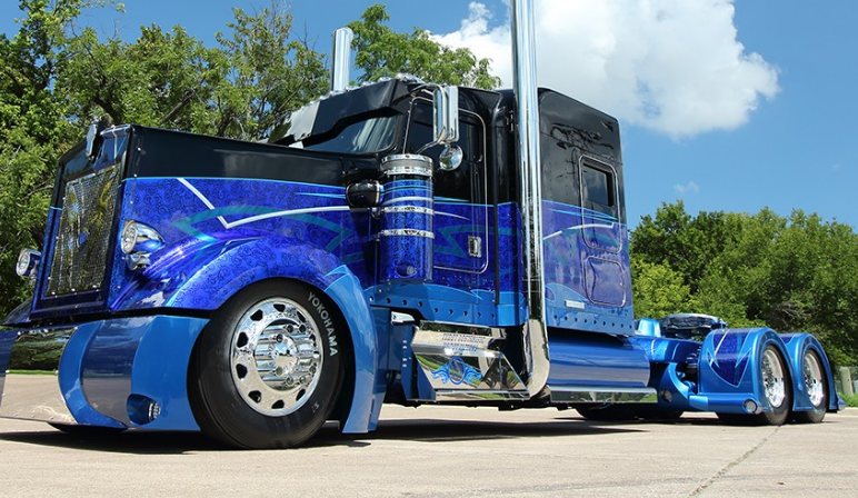 肯沃斯（Kenworth）卡车，这是世界上改装最多，最漂亮的卡车