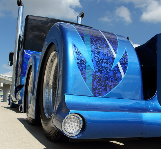 肯沃斯（Kenworth）卡车，这是世界上改装最多，最漂亮的卡车