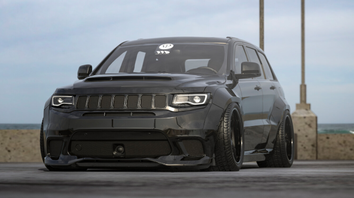 吉普Trackhawk Diffsplitt宽体套件