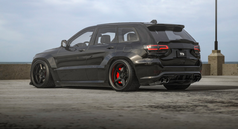 吉普Trackhawk Diffsplitt宽体套件