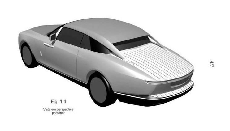 汽车资讯：设计专利基于Ghost II的劳斯莱斯特别委员会 