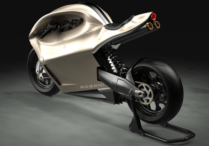 这款概念摩托车作为对帕加尼众神的致敬而来