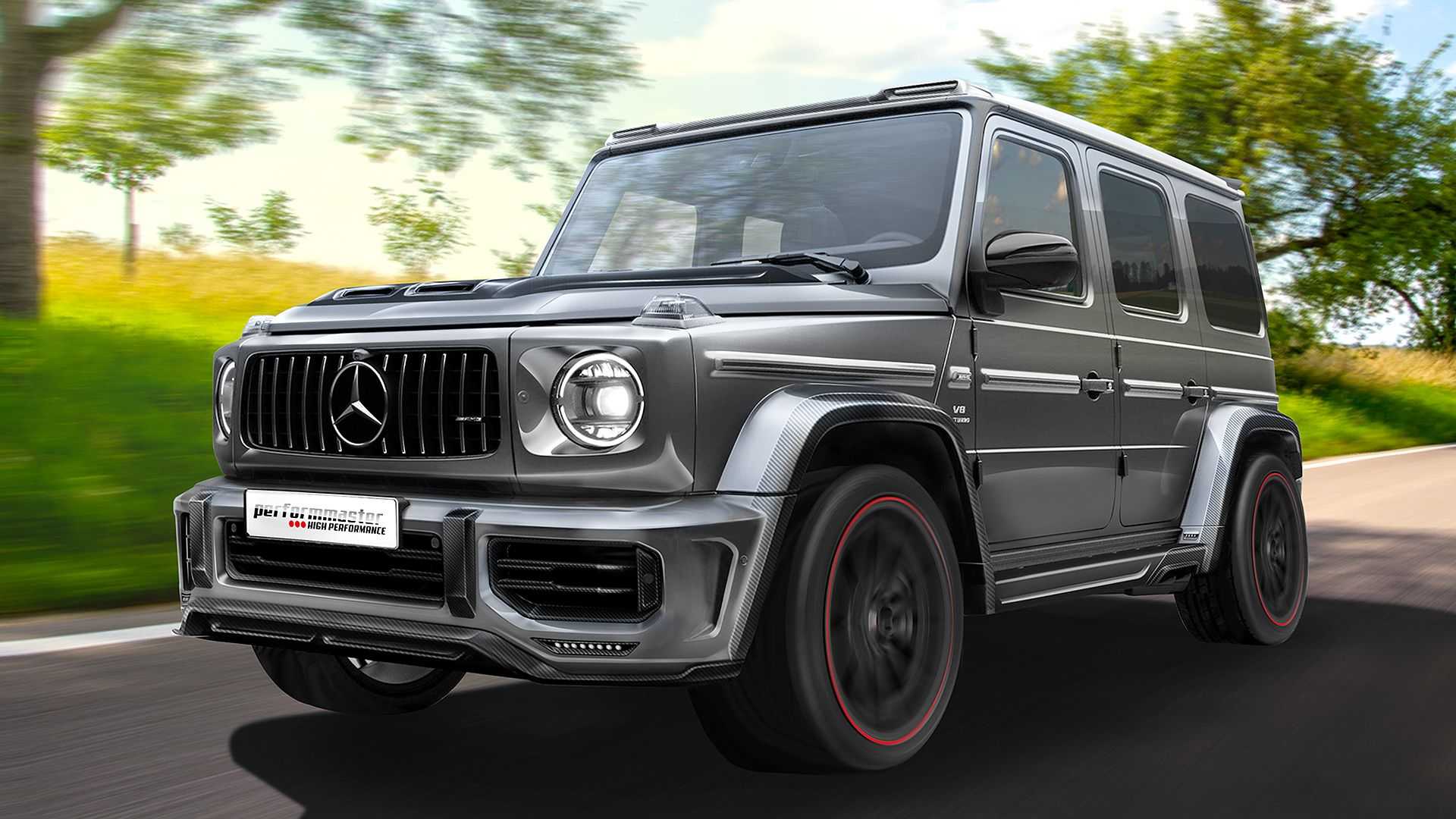 PerformMaster的Mercedes-AMG G63看起来不错