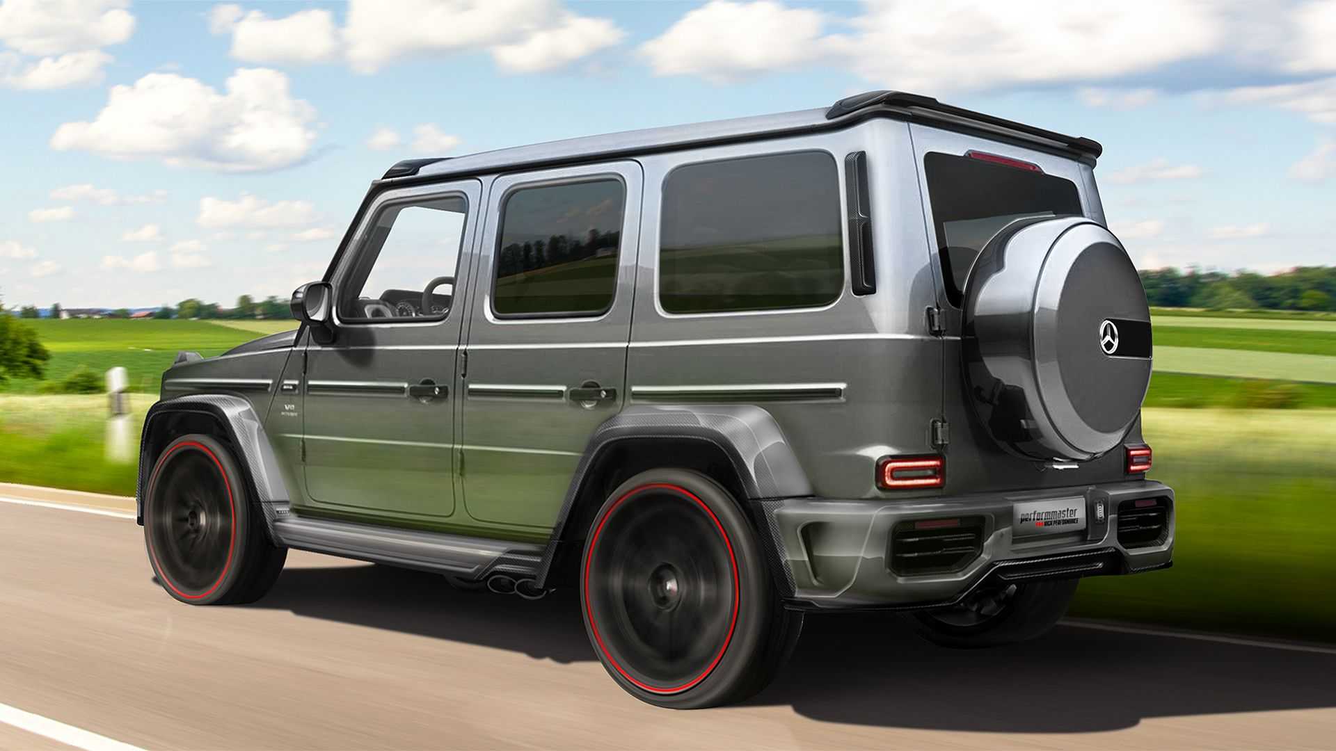 PerformMaster的Mercedes-AMG G63看起来不错