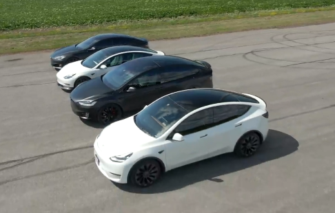特斯拉Model S，Model 3，Model X，Model Y性能对比