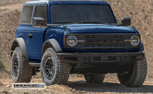 2021福特Bronco Sasquatch 2门版有多种颜色选择