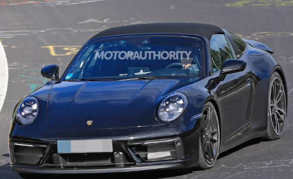2021年保时捷911 Targa 4 GTS谍照 