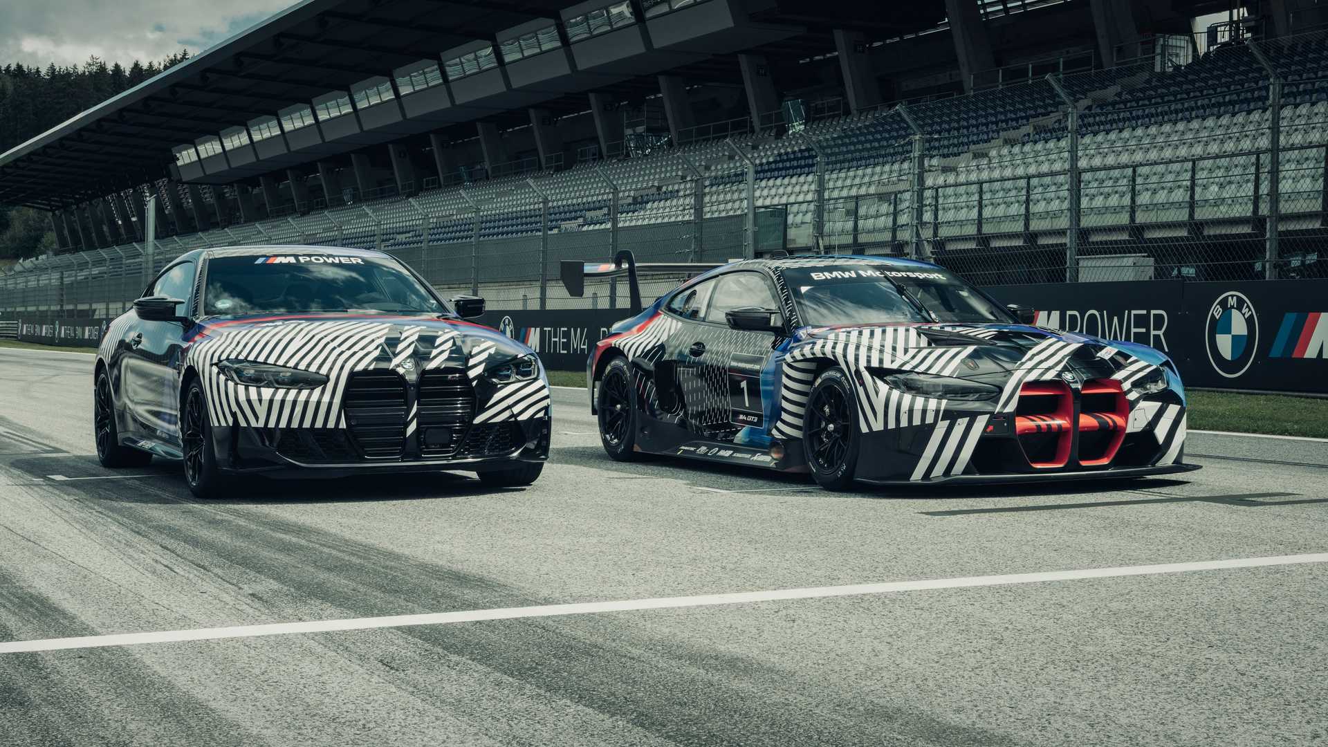 宝马 M4的巨大格栅在GT3赛车上看起来更好吗？