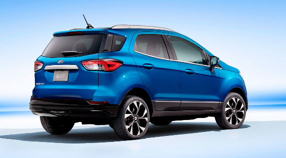 福特EcoSport小型SUV全电动动力总成，造型新颖