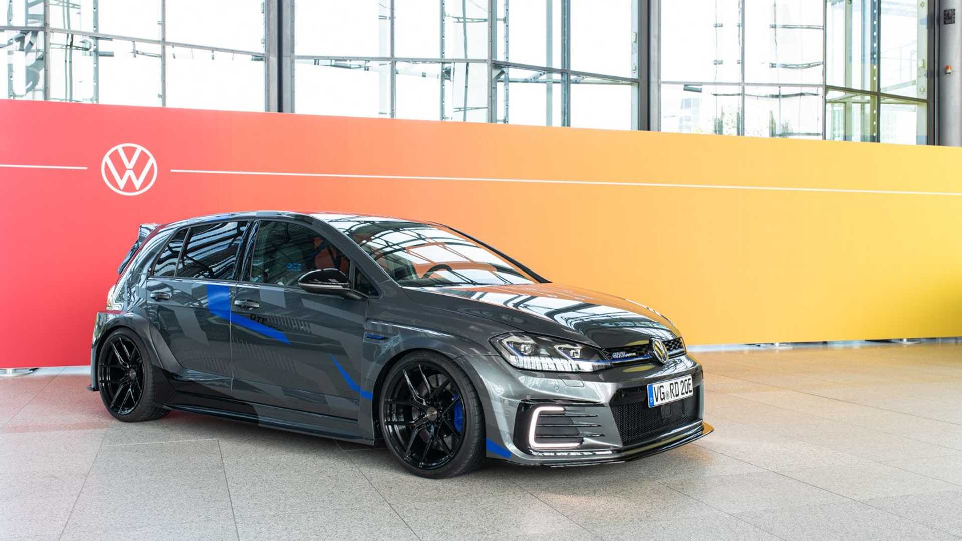 大众高尔夫GTI转变为电动GTE HyRACER