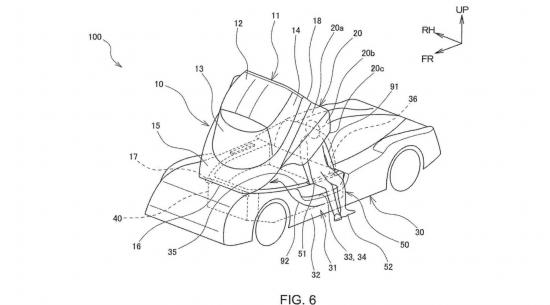 丰田冠层专利可能与GR Super Sport Hypercar有关
