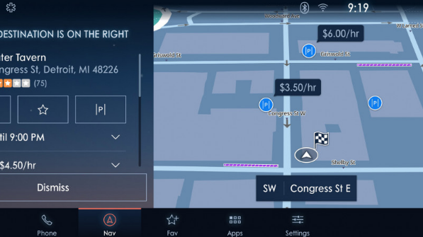 福特Sync 4提供Inrix实时停车，收费和汽油价格信息