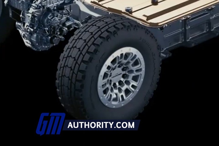 GMC悍马EV可以在Nitto Terra Grappler G2轮胎上滚动