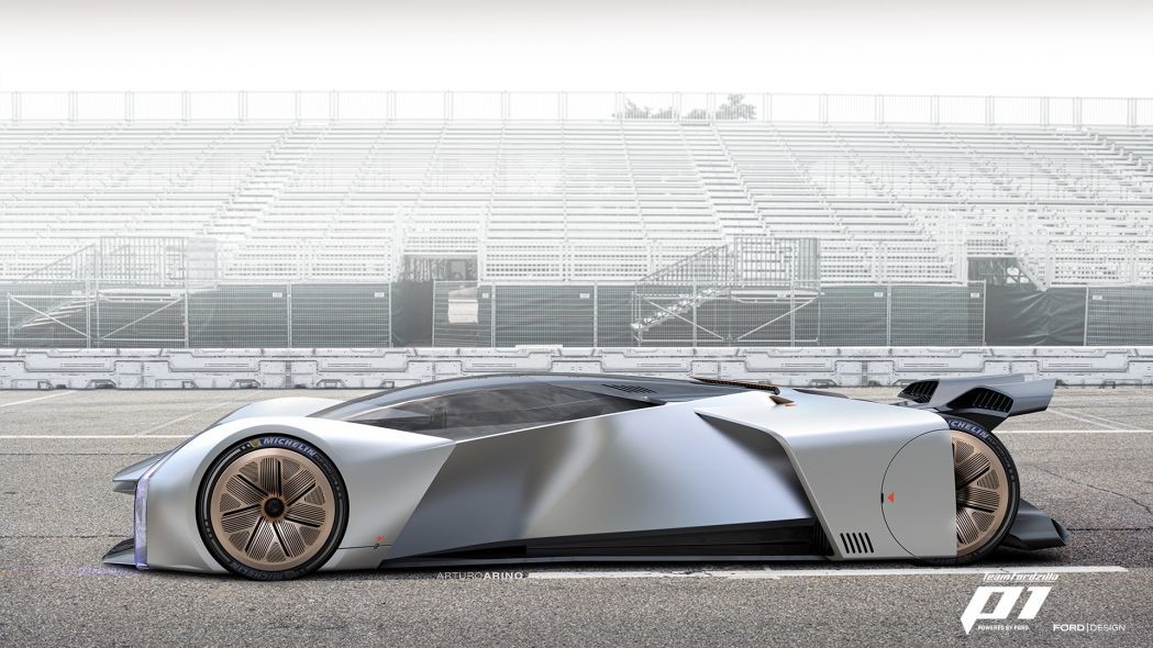 福特玩家设计的赛车在2060年为勒芒做好了准备