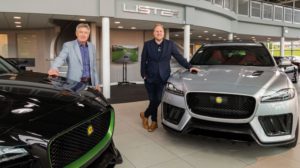 Lister Stealth作为一个重新设计的捷豹F-Pace SVR最高时速195英里