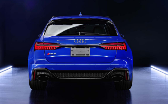 2021年奥迪RS 6 Avant RS致敬版：美国终于获得了Nogaro Blue旅行车