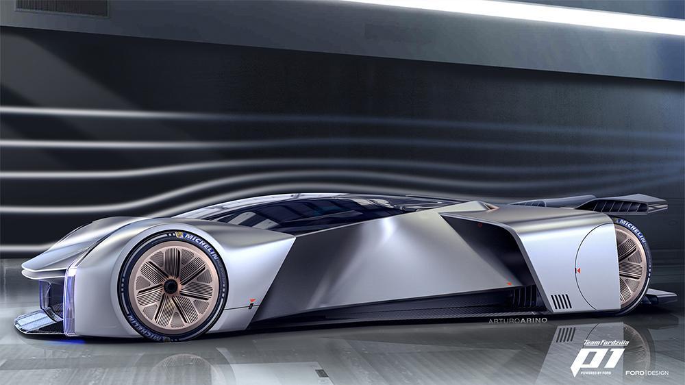 汽车新闻：福特为游戏玩家设计了疯狂的新型虚拟超级跑车概念 