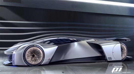 福特为游戏玩家设计了疯狂的新型虚拟超级跑车概念