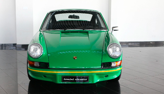 翠绿色的保时捷911 Carrera RS 2.7售价为$ 575,000