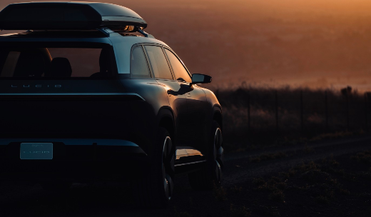 Lucid  Motors的SUV：重力项目，将于2023年投入生产
