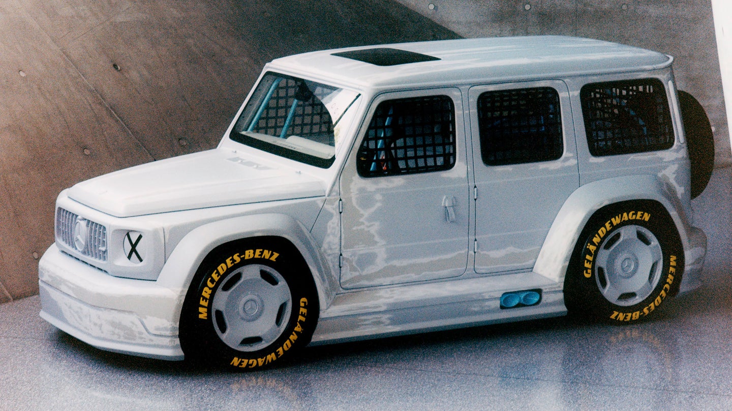 这个极端的概念是梅赛德斯-奔驰将如何制造G-Wagen竞赛卡车