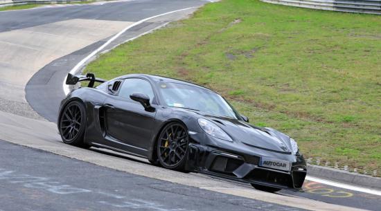 2021年保时捷718 Cayman GT4 RS ule子揭示了新细节