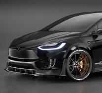 RevoZport的特斯拉Model X适用于困惑的电动掀背车外观