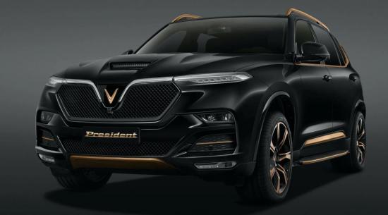VinFast希望世界认真对待，推出164,000美元的总统豪华SUV
