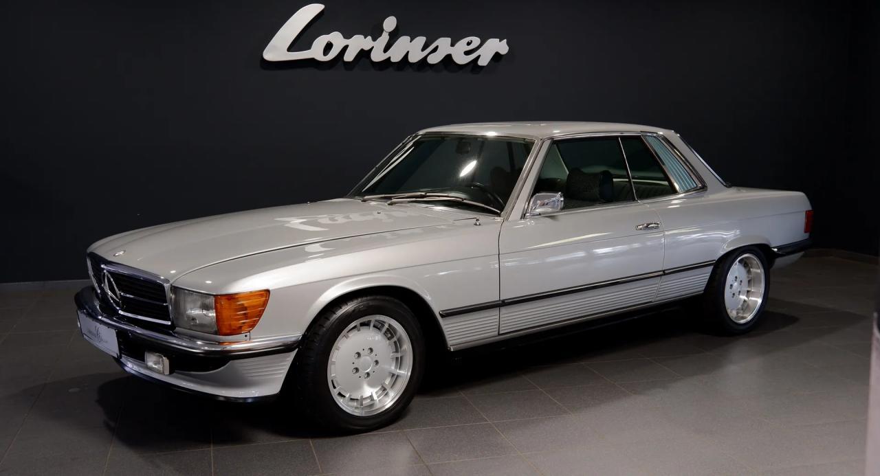 汽车资讯：给您1980年代的梅赛德斯奔驰以Lorinser的新LO轮缘一些爱 