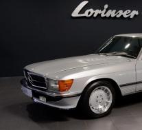 给您1980年代的梅赛德斯-奔驰以Lorinser的新LO轮缘一些爱