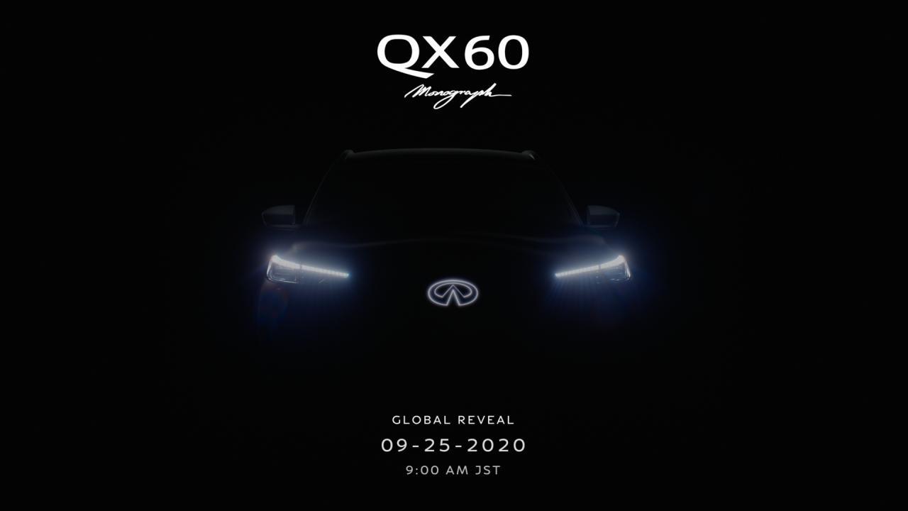 英菲尼迪发布QX60专论原型，9月24日发布