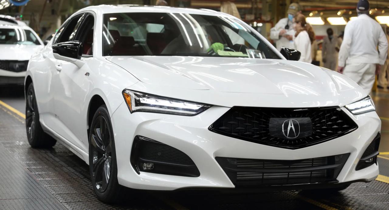 ura歌开始生产新型2021 TLX Sport轿车
