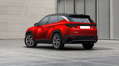 2022年现代Tucson N渲染图，看着像Cupra Ateca