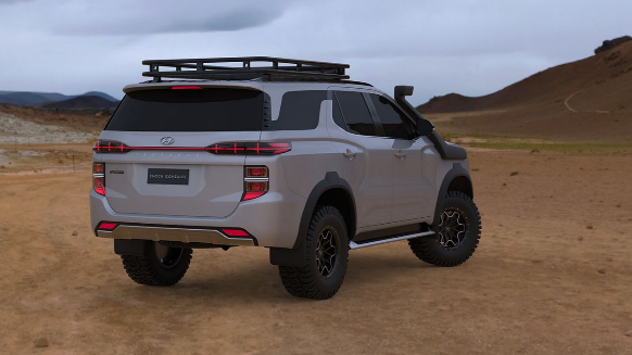 新型现代一体式SUV想象为2022 Terracan
