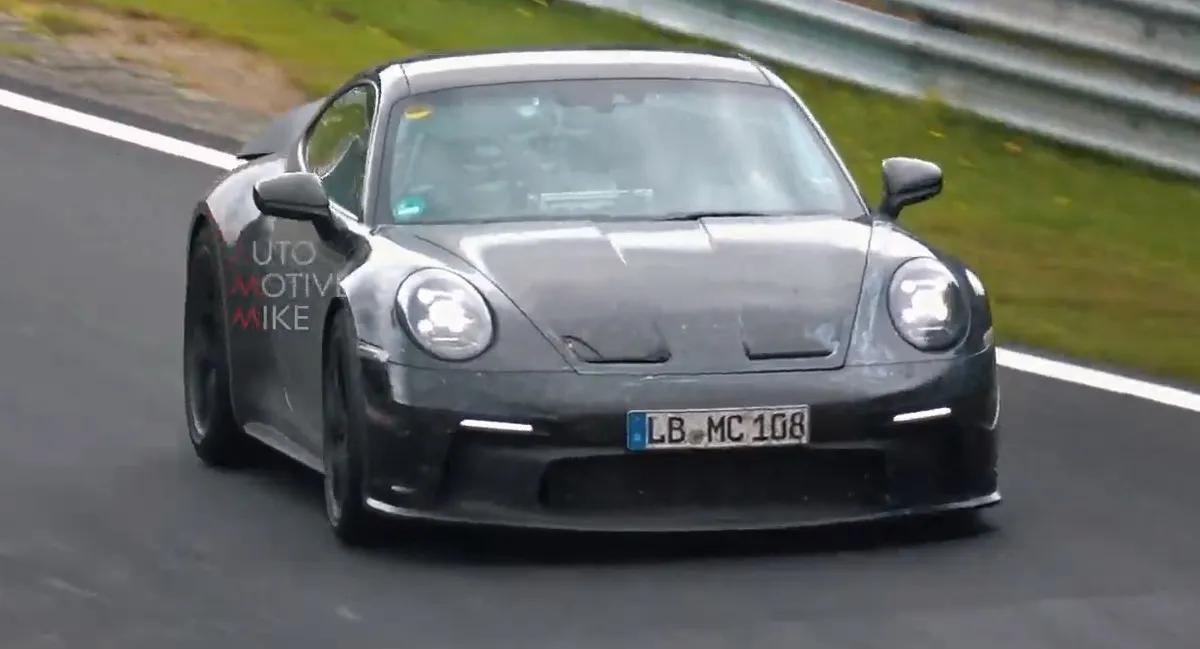 聆听2021年保时捷911 GT3 Touring的自然吸气拳击手发动机-那是PDK变速箱吗？