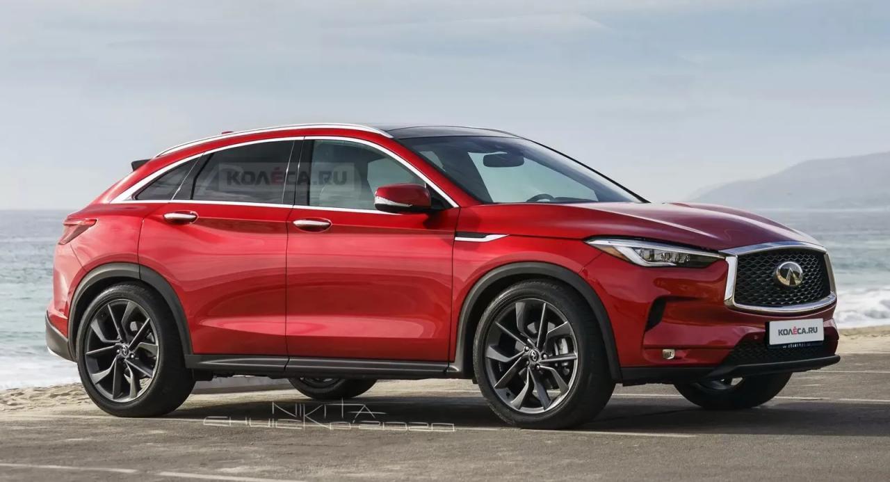 2021年英菲尼迪QX55双门轿跑车SUV