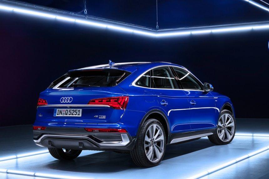 奥迪用2021 Q5 Sportback打造了双门轿跑车的外观