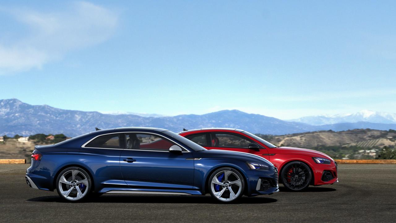 2021年奥迪RS5面世并发布了两个限量版新车
