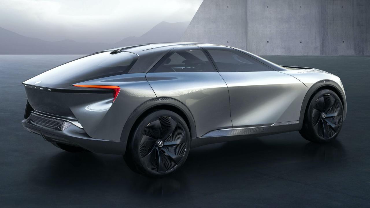 别克伊莱克特拉概念车推出电动汽车品牌的新设计语言
