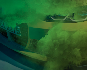 2021年宝马M3照片显示绿色油漆，超大号肾脏格栅