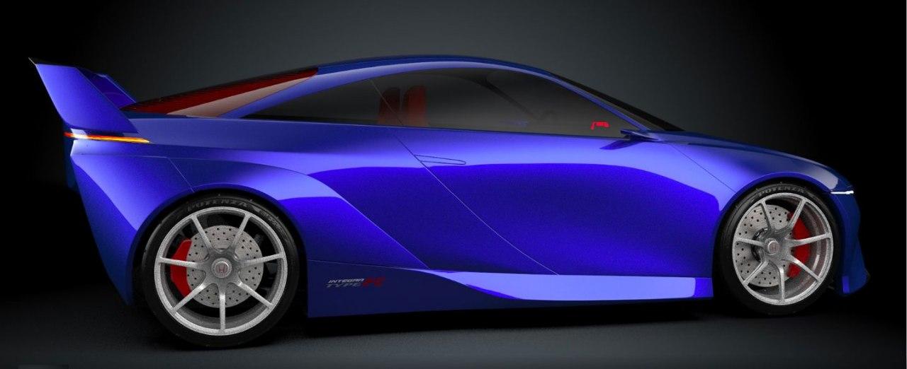 本田将打造像这样的新型2022 Integra Type R